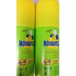 Москитал аэрозоль активная защита от комаров