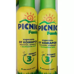 Picnic (Пикник) Family-аэрозоль от комаров.