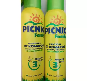 Picnic (Пикник) Family-аэрозоль от комаров.