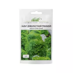 Семена салат дуболистный Грин боул 0.3 г дражированные Hem Zaden
