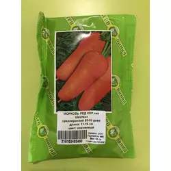 Семена моркови сорт Ред Кор (тип Шантанэ) 50 г, Агролиния