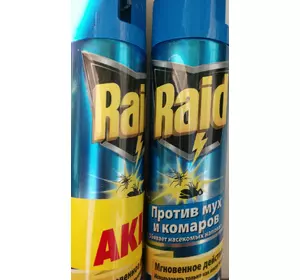 Raid-средство против мух и комаров